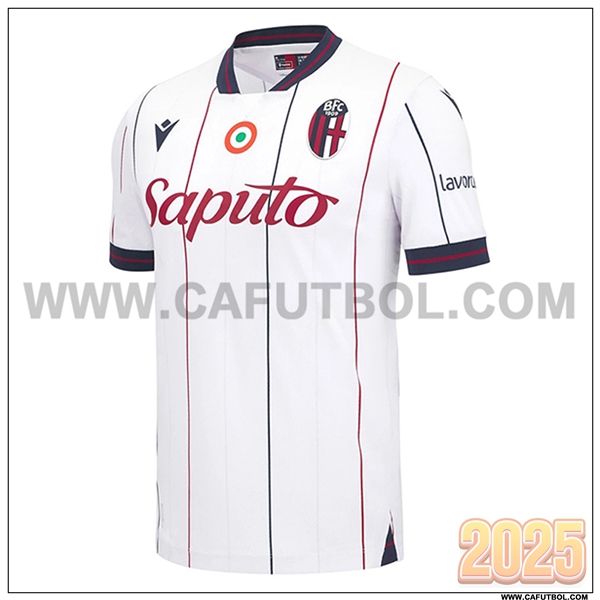 Nuevo Camiseta de Bologna Segunda 2025 2026 Blanco