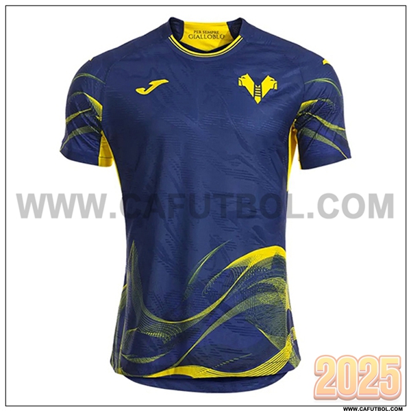 Nuevo Camiseta de Hellas Verona Primera 2025 2026 Azul marina