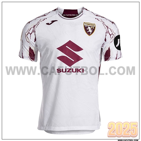 Nuevo Camiseta de Torino Segunda 2025 2026 Blanco