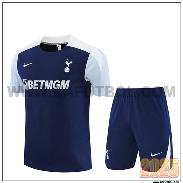 Camiseta Entrenamiento Tottenham Hotspur Azul/Gris/Blanco 2025 2026