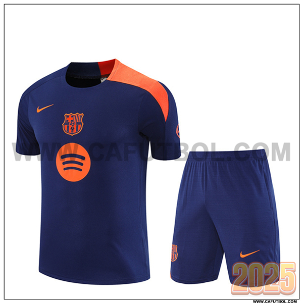 Camiseta Entrenamiento FC Barcelona Violeta/Naranja 2025 2026