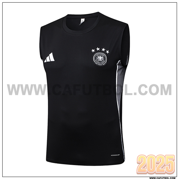 Chalecos De Futbol Alemania Negro/Gris 2025 2026
