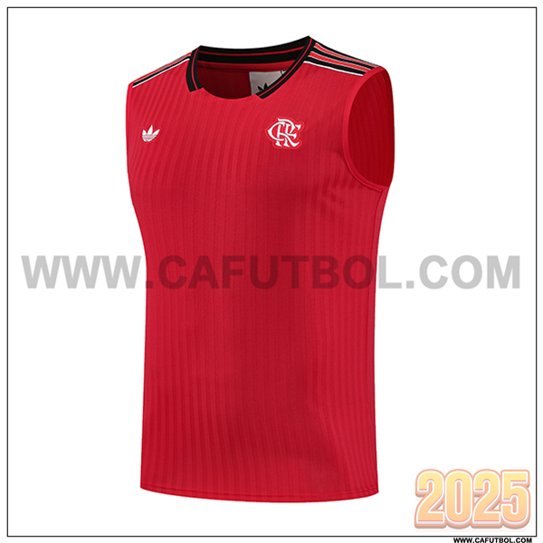 Chalecos De Futbol Flamengo Rojo/Negro 2025 2026