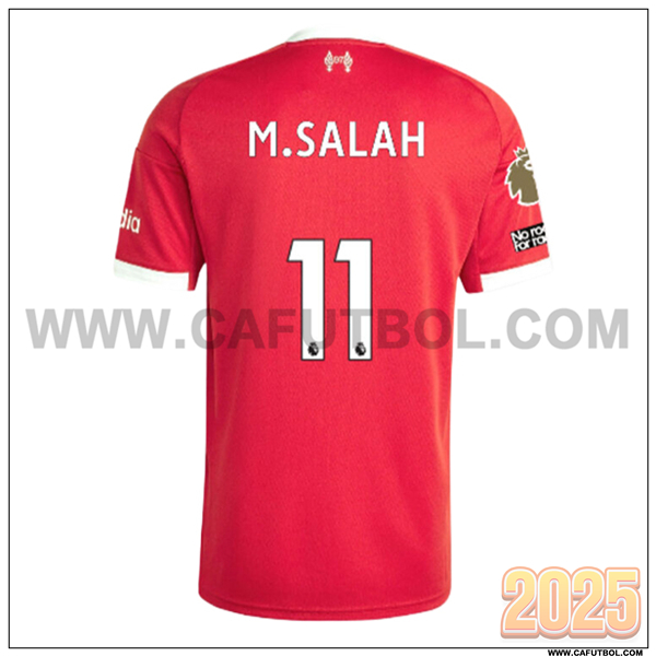 Primera Camiseta de FC Liverpool M.SALAH #11 Rojo 2025 2026