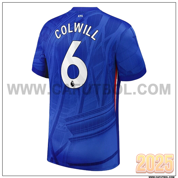 Primera Camiseta de FC Chelsea COLWILL #6 Azul 2025 2026