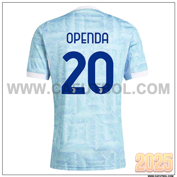 Segunda Camiseta de Juventus OPENDA #20 Azul 2025 2026