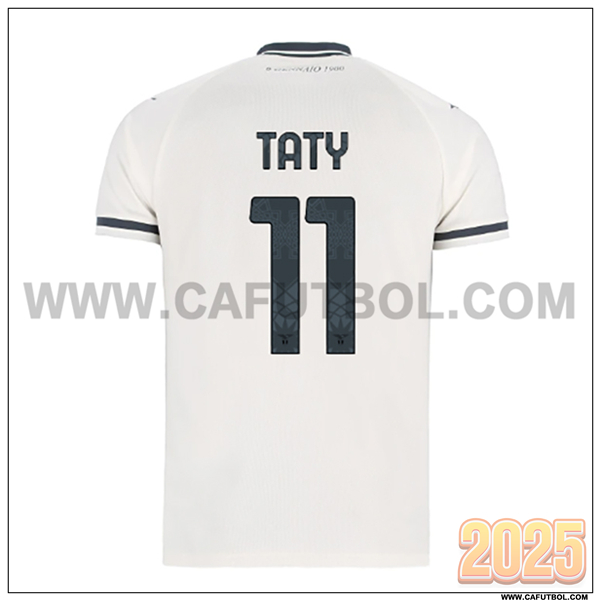 Segunda Camiseta de SS Lazio TATY #11 Blanco 2025 2026