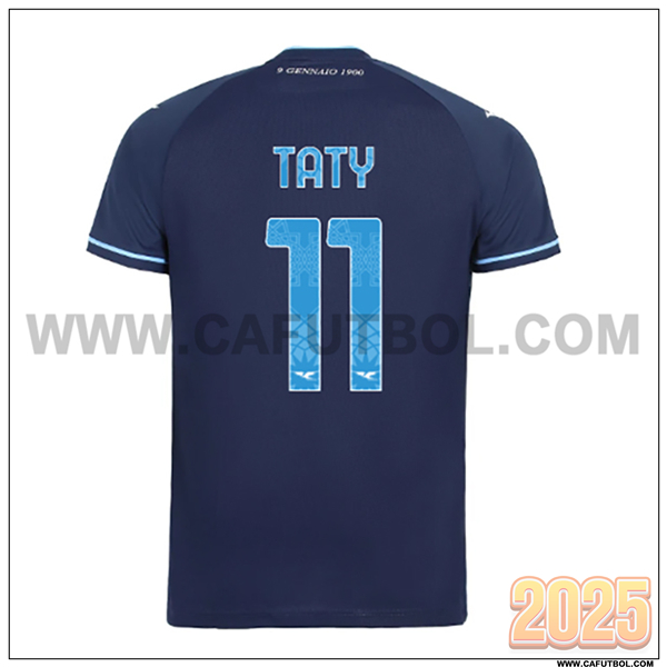 Tercero Camiseta de SS Lazio TATY #11 Azul Marina 2025 2026