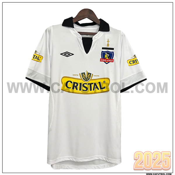Primera Camiseta de Colo-Colo Retro Blanco 2013