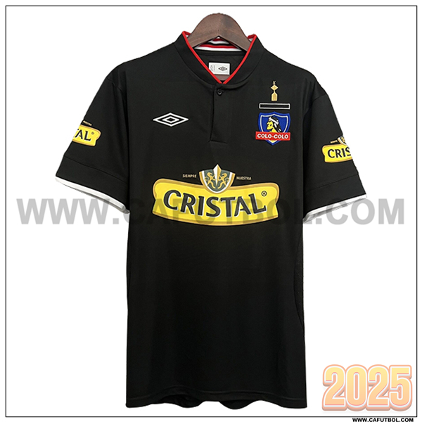 Segunda Camiseta de Colo-Colo Retro Negro 2013