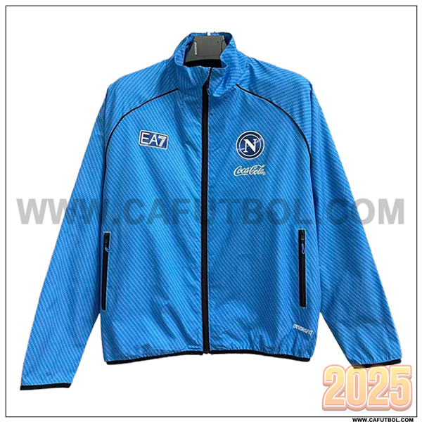 Rompevientos SSC Napoles Azul 2025 2026