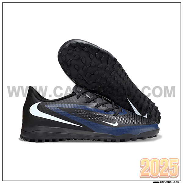 Nike Botas De Fútbol Phantom 6 Low Academy "Erling Haaland" Negro/Azul/Blanco