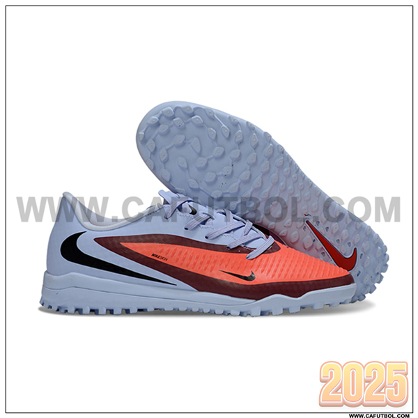 Nike Botas De Fútbol Phantom 6 Low Academy "Erling Haaland" Gris/Naranja