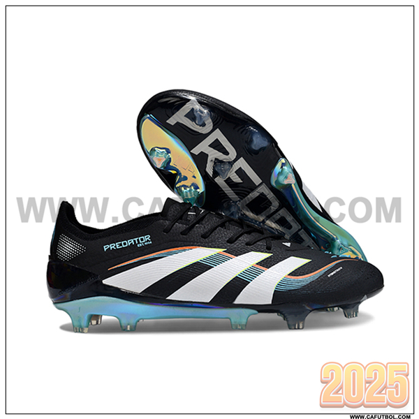 Adidas Botas De Fútbol 25 Predator Elite FG Negro/Blanco