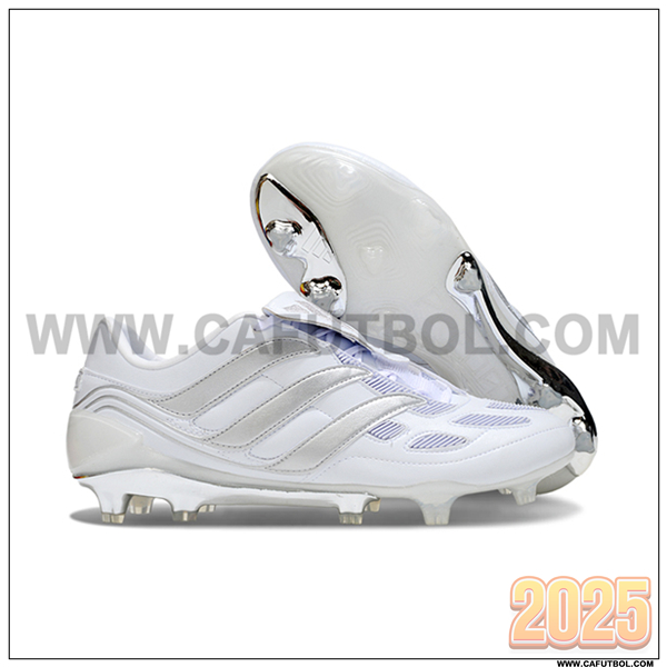 Adidas Botas De Fútbol Predator Precision Elite Made in Germany FG Blanco/Gris
