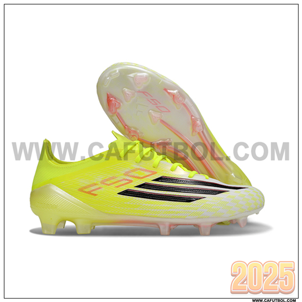 Adidas Botas De Fútbol F50 Elite FG Amarillo/Negro/Naranja