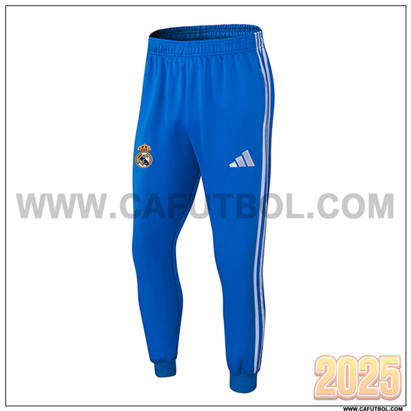Pantalones Entrenamiento Real Madrid Azul 2025 2026