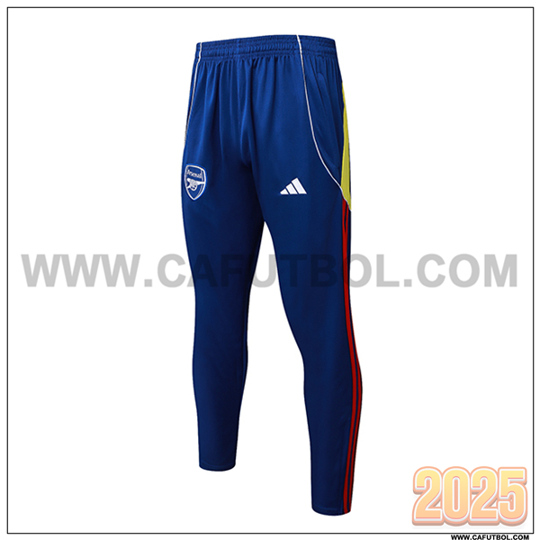Pantalones Entrenamiento Arsenal Azul/Amarillo/Rojo 2025 2026