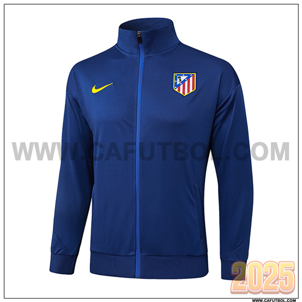 Chaquetas Futbol Atletico Madrid Azul marino 2025 2026