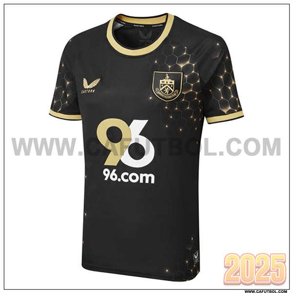 Nuevo Camiseta de Burnley Tercero 2025 2026 Negro
