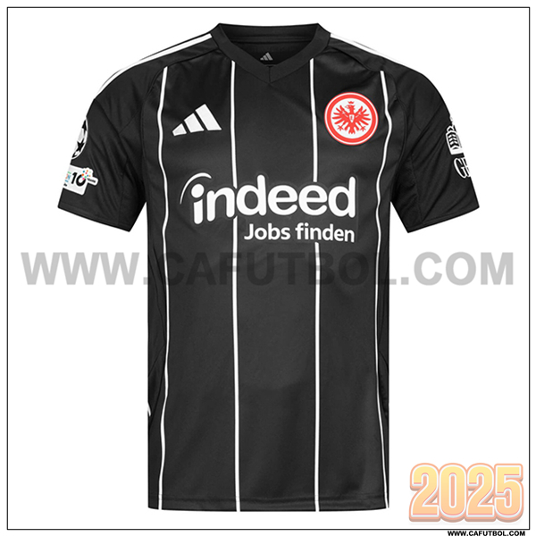 Nuevo Camiseta de Eintracht Frankfurt Liga de Campeones 2025 2026 Negro