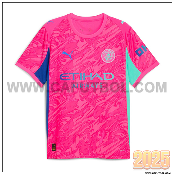 Camiseta de Portero Manchester City Rose 2025 2026