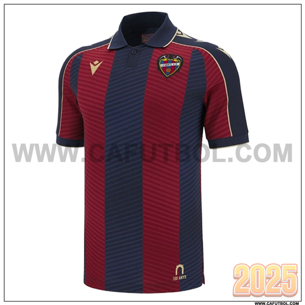 Nuevo Camiseta de Levante UD Primera 2025 2026 Rojo/Negro