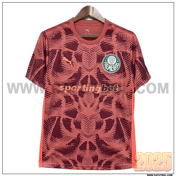 Camiseta de Portero Palmeiras Rojo 2025 2026