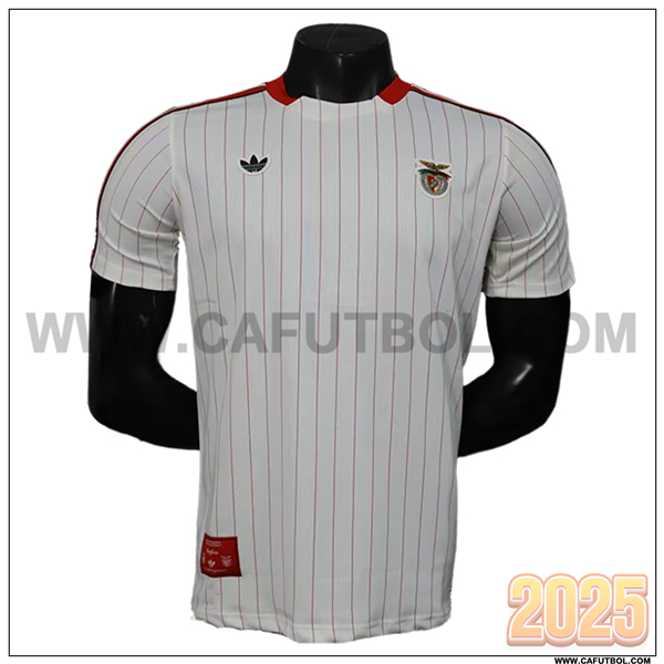 Camiseta Futbol Benfica Edicion especial 2025 2026 Blanco