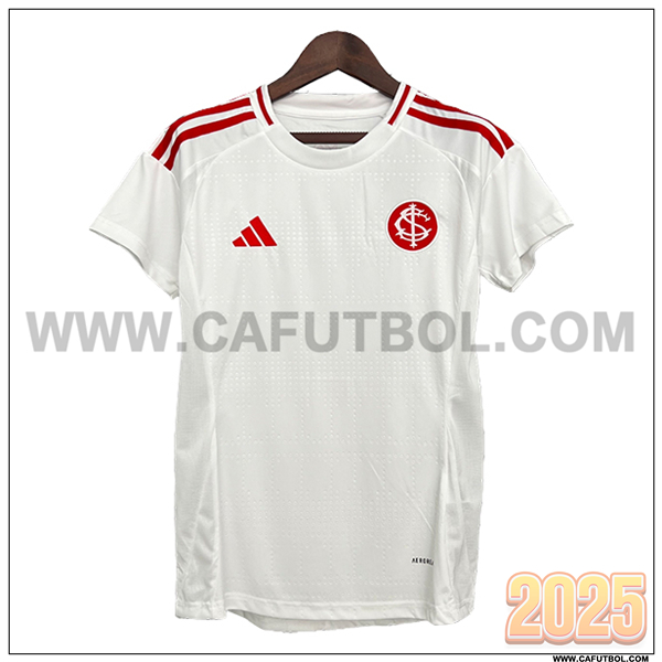 Nuevo Camiseta de Internacional Segunda Mujer 2025 2026 Blanco