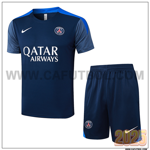 Camiseta Entrenamiento PSG azul real 2025 2026 -02