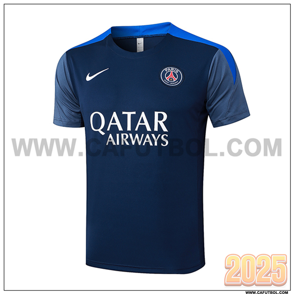 Camiseta Entrenamiento PSG azul real 2025 2026 -02