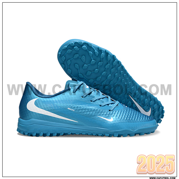 Nike Botas De Fútbol Phantom 6 Low Academy "Erling Haaland" Azul/Blanco