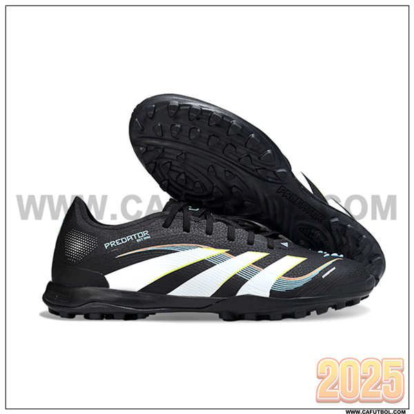 Adidas Botas De Fútbol PREDATOR 25 ELITE TF BOOTS Negro/Blanco