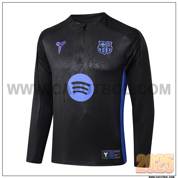 Sudadera de Entrenamiento FC Barcelona Negro/Violeta 2025 2026