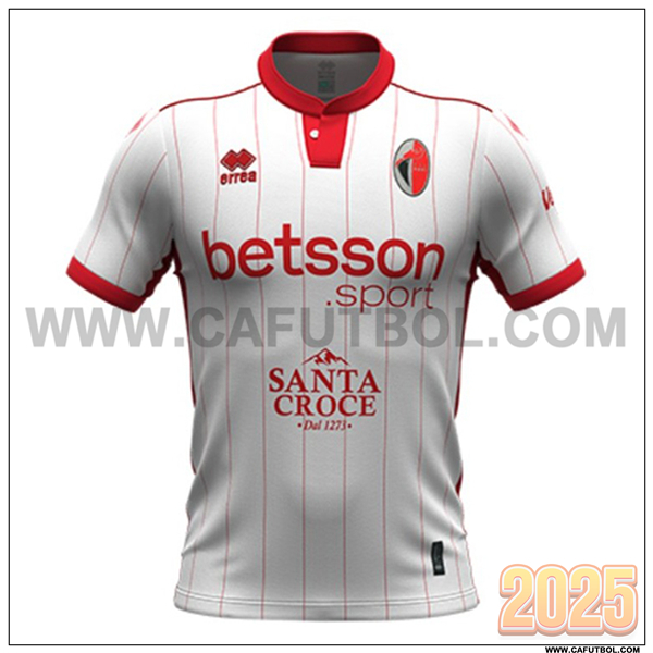 Nuevo Camiseta de Bari Primera 2025 2026 Blanco/Rojo