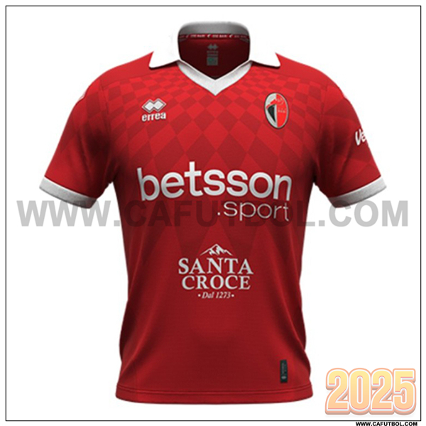Nuevo Camiseta de Bari Segunda 2025 2026 Rojo/Blanco