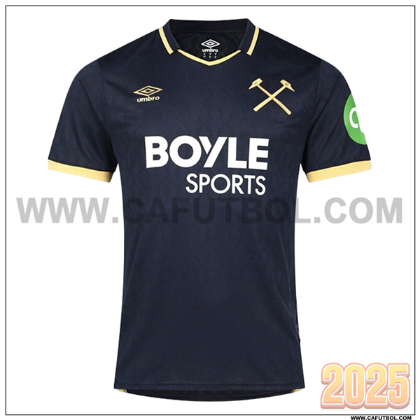Nuevo Camiseta de West Ham Tercero 2025 2026 Negro