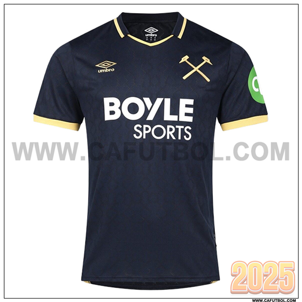 Nuevo Camiseta de West Ham Tercero 2025 2026 Negro
