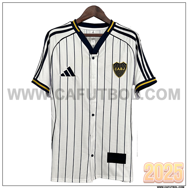 Camiseta Futbol Boca Juniors Edicion Especial 2025 2026 Blanco