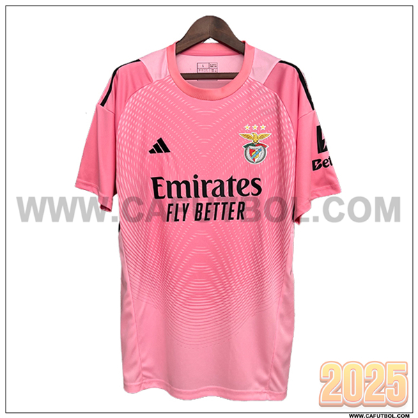 Camiseta Futbol Benfica Edicion Especial 2025 2026 Rosa
