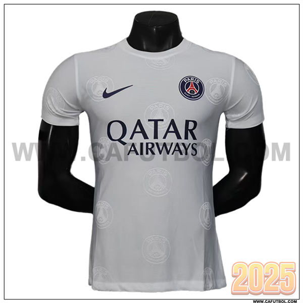 Camiseta Futbol Paris PSG Edicion Especial 2025 2026 Blanco