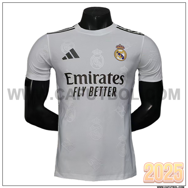Camiseta Futbol Real Madrid Edicion Especial 2025 2026 Blanco