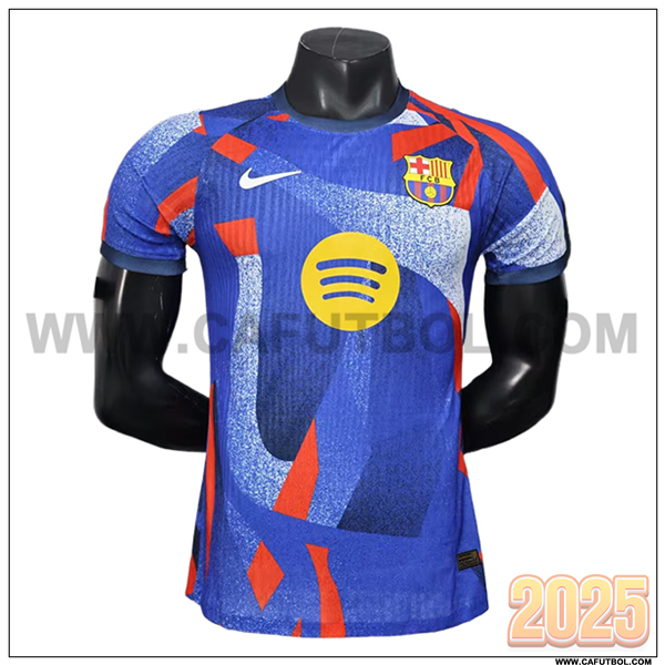 Camiseta Futbol FC Barcelona Edicion Especial 2025 2026 Azul