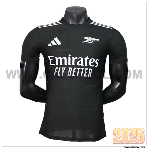 Camiseta Futbol Arsenal Edicion Especial 2025 2026 Negro