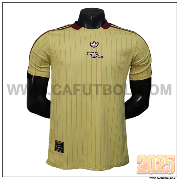 Camiseta Futbol Arsenal Edicion Especial 2025 2026 AMARILLO