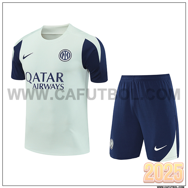 Camiseta Entrenamiento Inter Milan Verde/Azul 2025 2026