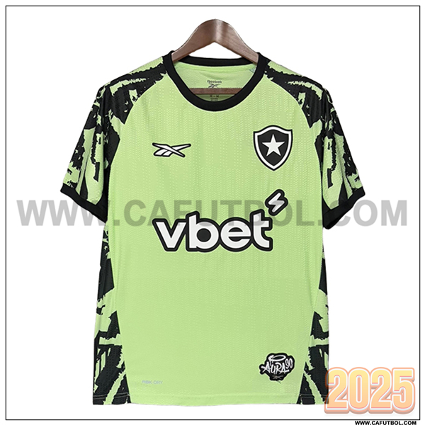 Camiseta Entrenamiento Botafogo Verde/Negro 2025 2026
