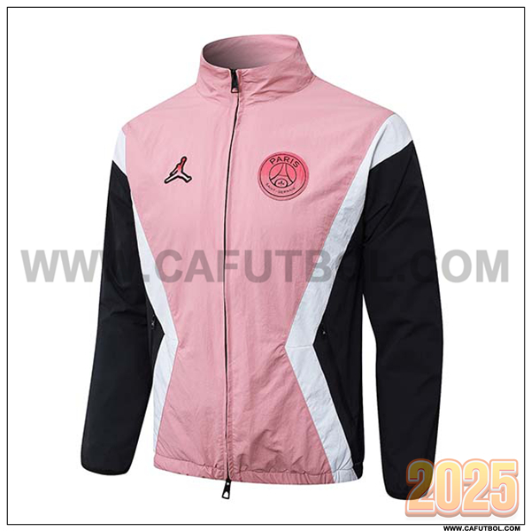 Rompevientos PSG Rosa/Negro/Blanco 2025 2026