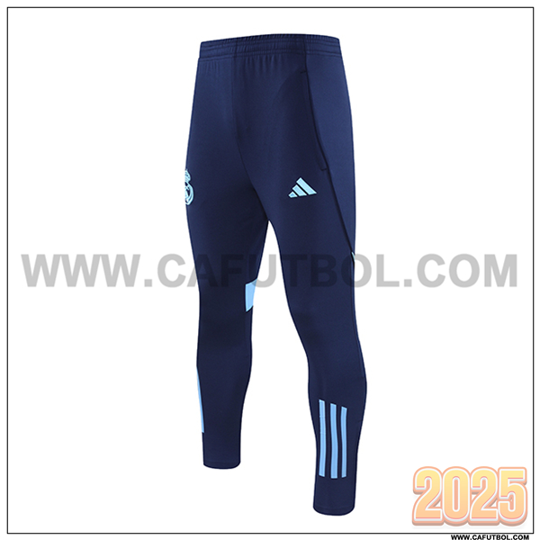 Pantalones Entrenamiento Real Madrid Azul Oscuro 2025 2026 -02